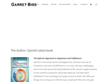 Tablet Screenshot of garretbiss.com